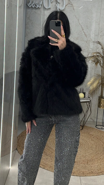 Γούνα Μακρύτριχη/Μαύρη