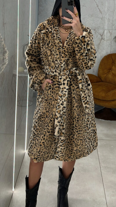 Γούνα οικολογική Λεοπάρ