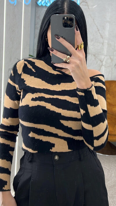 Μπλουζάκι ZS3103/Τιγρέ