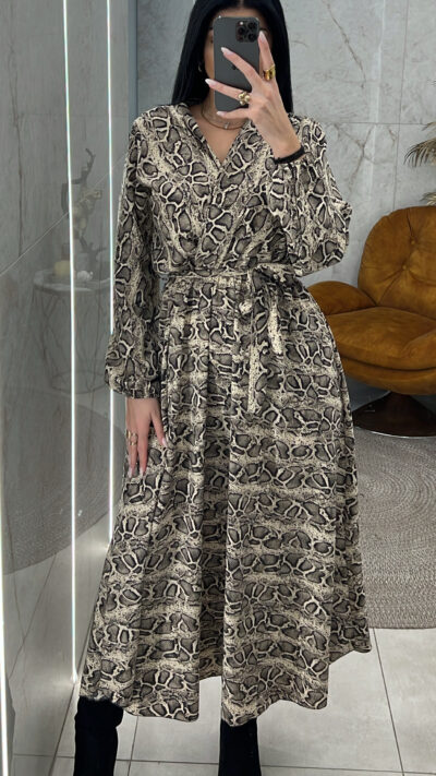 Φόρεμα Maxi 3160/Snake