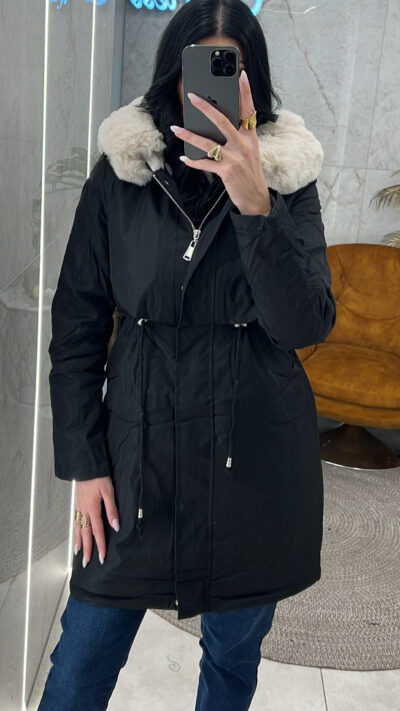 Παρκά με εσωτερική γούνα