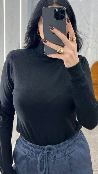 Ζιβάγκο πλεκτό X505/Μαύρο