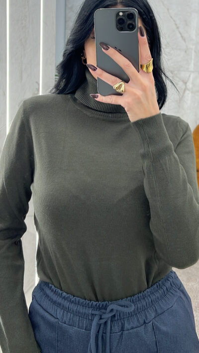 Ζιβάγκο πλεκτό X505/Χακί