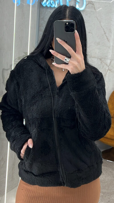 Ζακέτα Φλις NR-30/Μαύρη