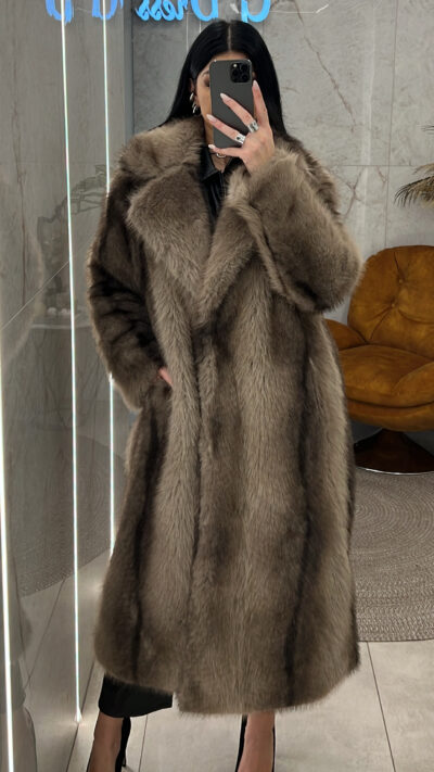 Μακρύτριχη Eco Γούνα/Μπεζ