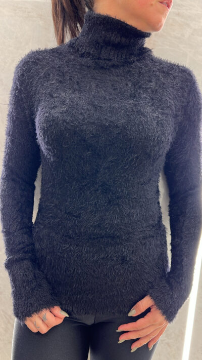 Μπλούζα Μοχέρ Ζιβάγκο 3366/Μαύρη