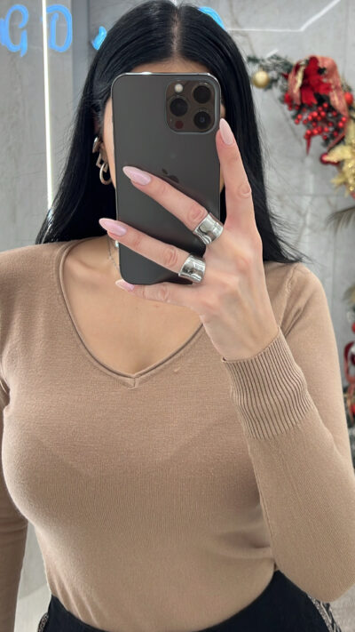 Μπλούζα ZS5111/Μπεζ