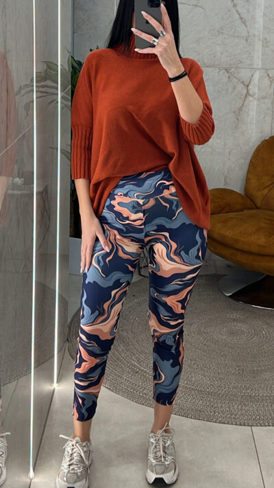 Μπλούζα Πλεκτή Ημιζιβάγκο 23820/Εκάι