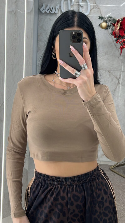 Μπλούζα τοπ 90113/Μπεζ