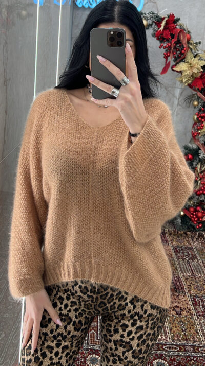 Μπλούζα πλεκτή 9047/Ταμπά