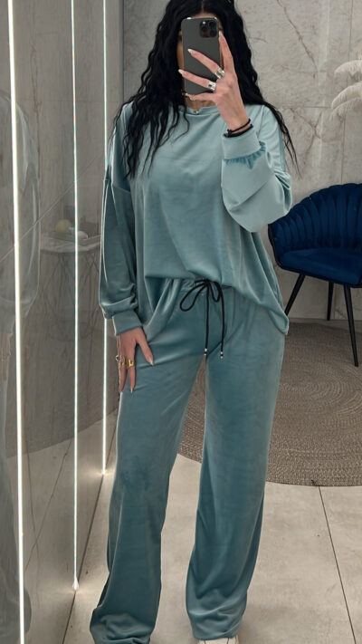 Σετ βελουτέ 3115/ Μέντα