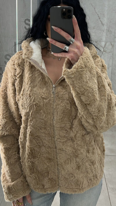 Ζακέτα Γούνινη MR3116 /Πούρο