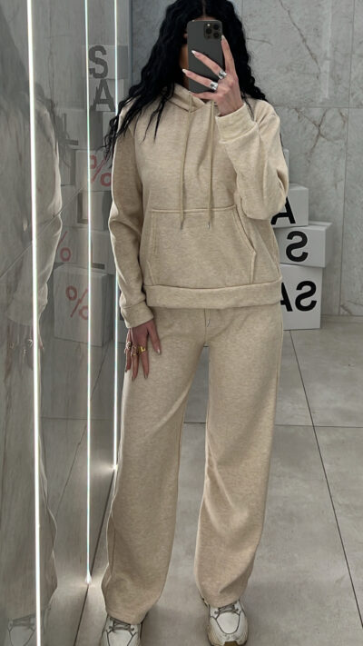 Σετ Φόρμας AW6013/ Μπέζ