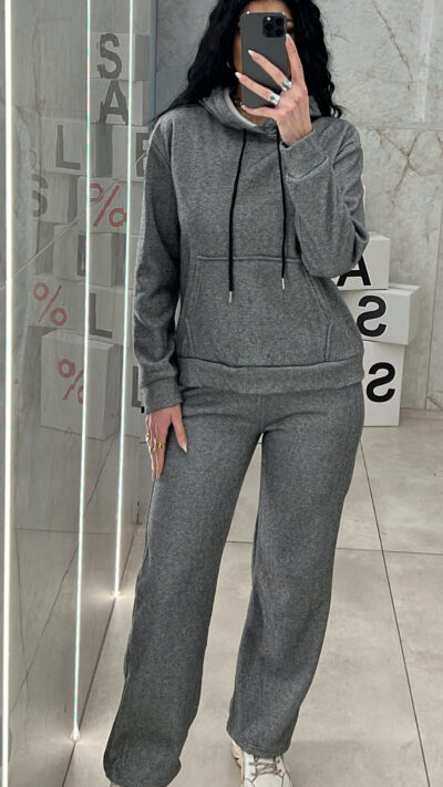 Σετ Φόρμας AW6013/ Ανοιχτό Γκρί