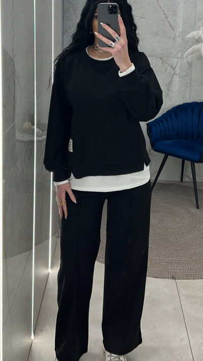 Σετ Φόρμα 3096/ Μαύρο