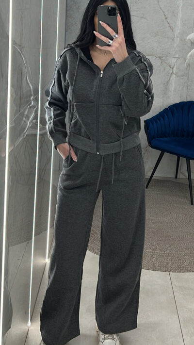 Σετ φόρμας με λεπτομέρειες RT714/Γκρι