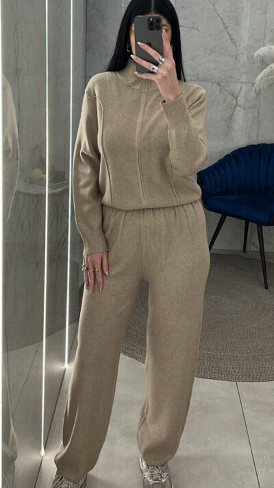 Σετ πλεκτό με ζακέτα 3098754/Πούρο