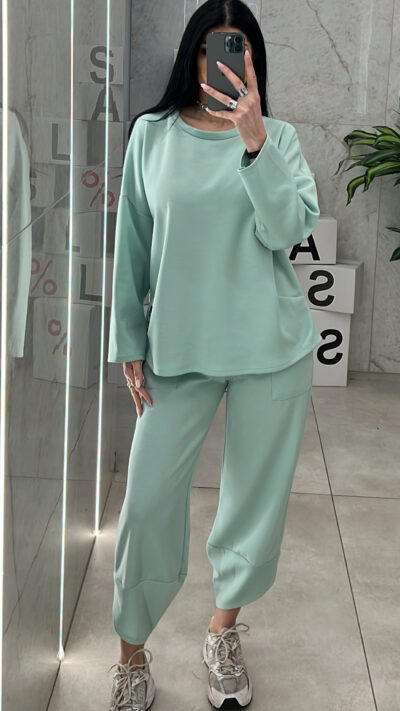 Σετ casual 2662/Μέντα