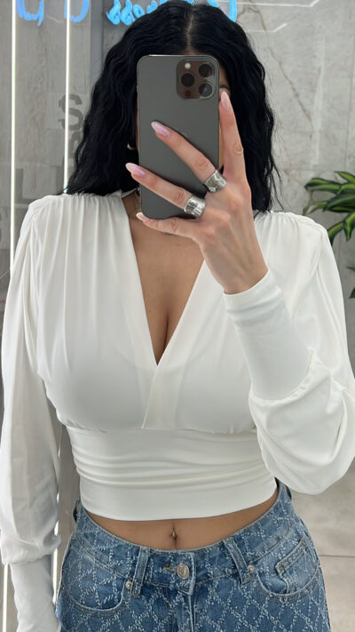 Μπλούζα 14516/ Λευκό