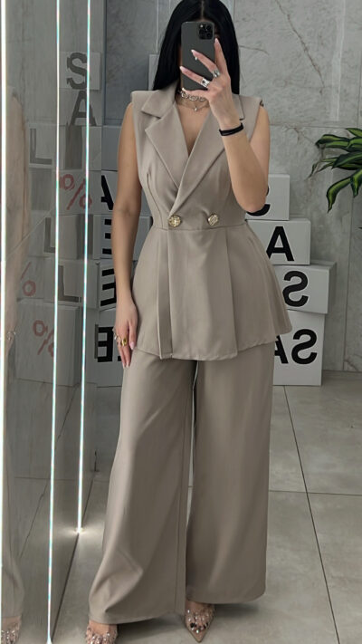 Σετ Με Αμάνικο Γιλέκο 13242/Πούρο