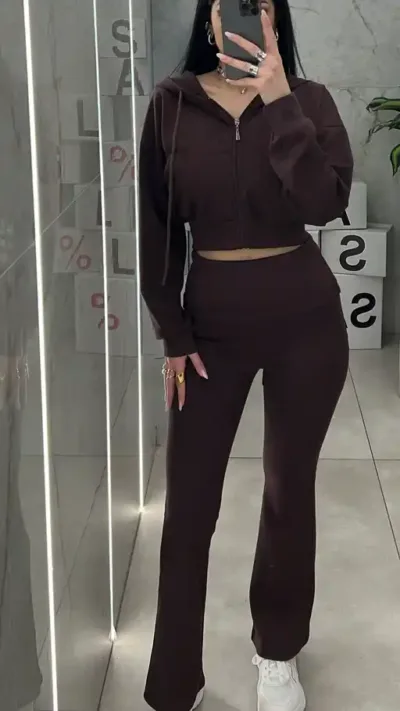 Σετ Φόρμα 176458 /Καφέ