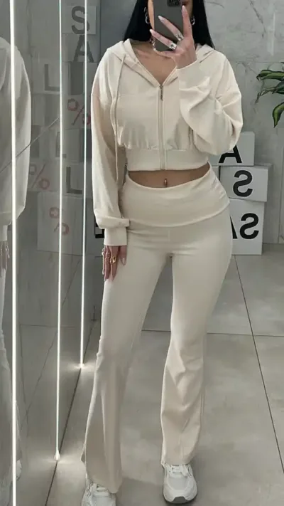 Σετ Φόρμα 176458 /Μπεζ