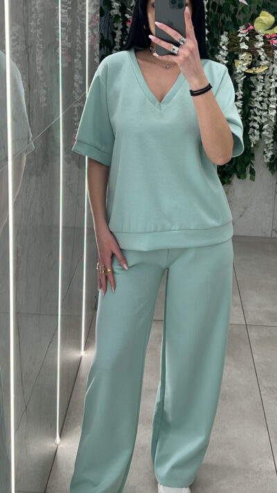 Σετ Φόρμας 3445/ Μέντα