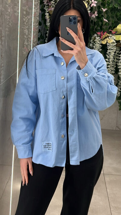 Τζιν Τζάκετ 51541/ Γαλάζιο