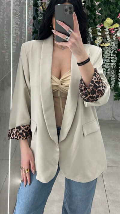 Σακάκι 2457/Μπέζ