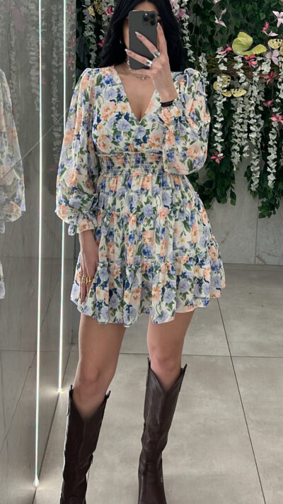 Φόρεμα Φλοράλ 21398