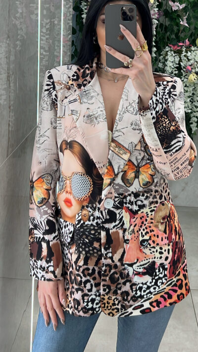 Σακάκι Με Σχεδιο 3079/Κοπελα