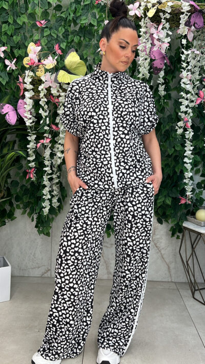 Σετ Λεοπάρ 23545/ Μαυρο