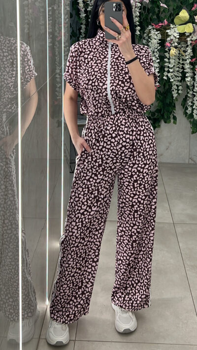 Σετ Λεοπάρ 23545/ Καφέ