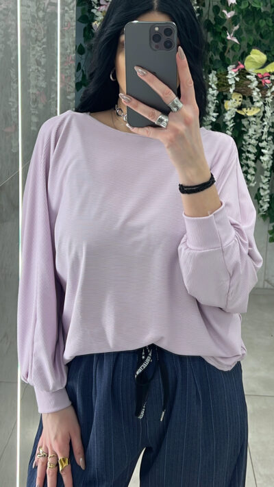 Ριπ Μπλούζα 0568/ Λιλά