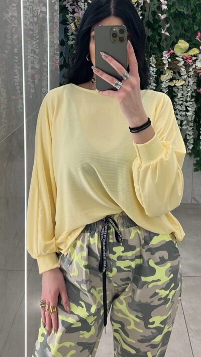 Ριπ Μπλούζα 0568/ Κίτρινο