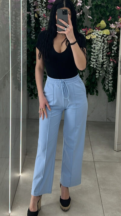 Παντελόνι ψηλόμεσο 25140/Γαλάζιο