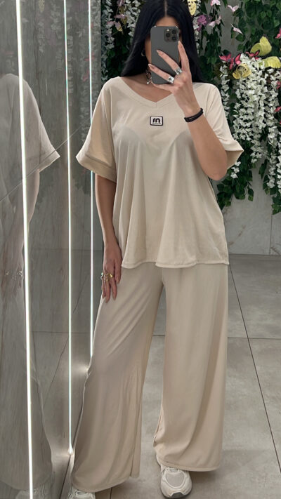 Σετ Casual 26096/ Μπεζ