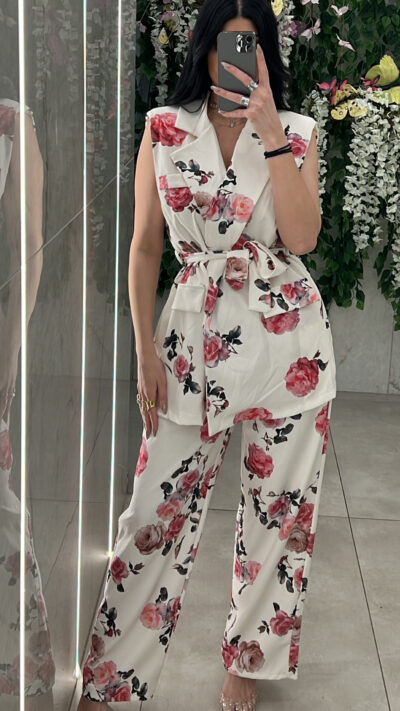 Σέτ Φλοράλ 3519/ Εκρου