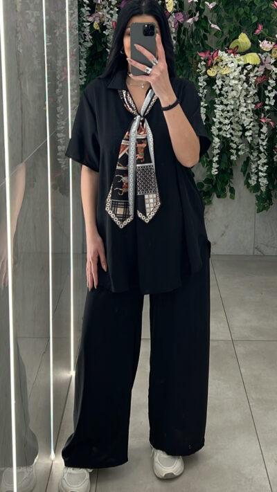 Σετ Casual 92731/  Μαυρο