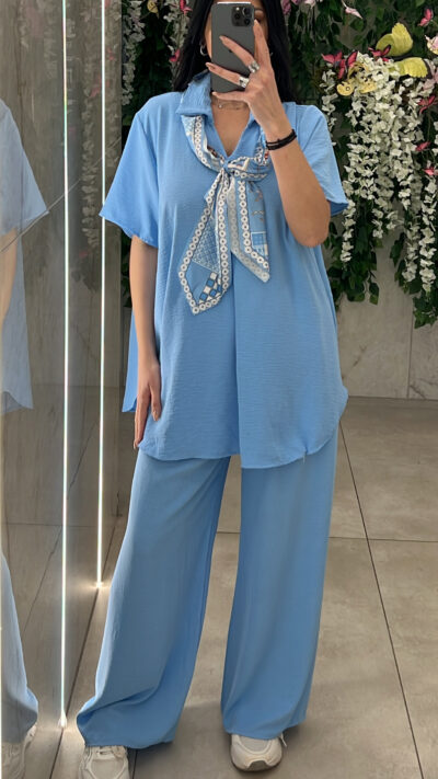 Σετ Casual 92731/ Γαλάζιο