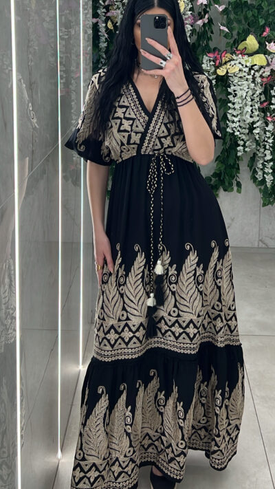 Σετ boho 9182/Μαύρο