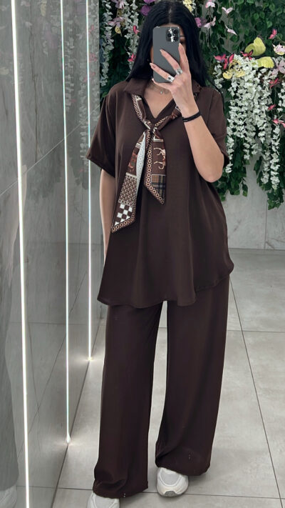Σετ Casual 92731/ Καφε