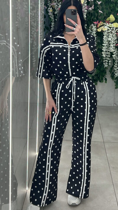 Σετ Φόρμας Πουά 11738/ Μαυρο