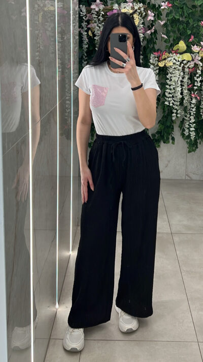 Παντελόνα 8672/ Μαυρο