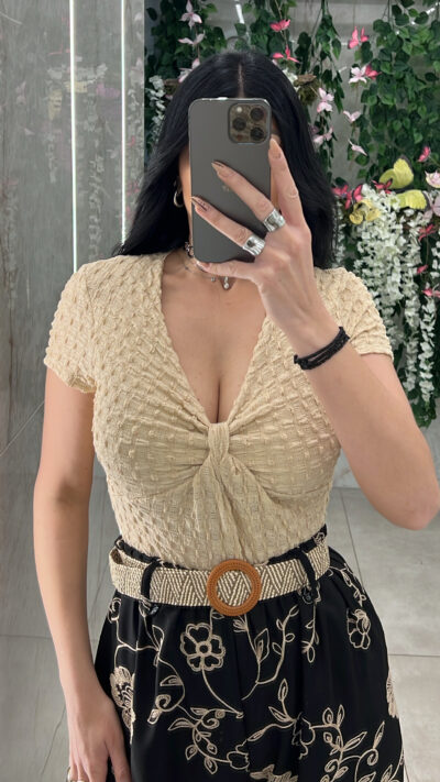 Μπλουζα 3645/ Μπεζ