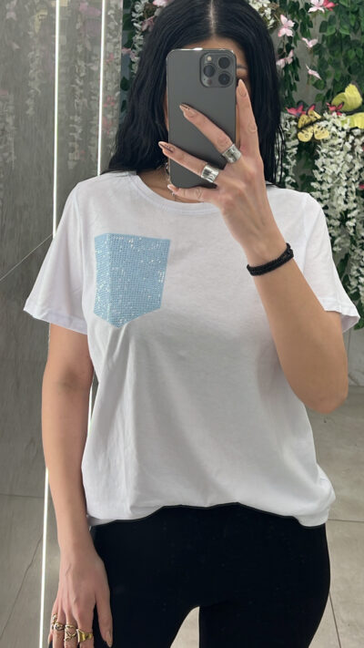 Μπλούζα Κοντομάνικι 500976/ Γαλάζιο