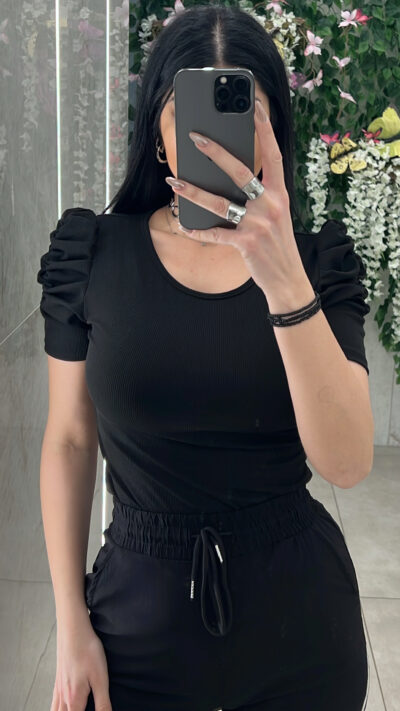 Μπλουζα Ριπ 19812/ Μαυρο