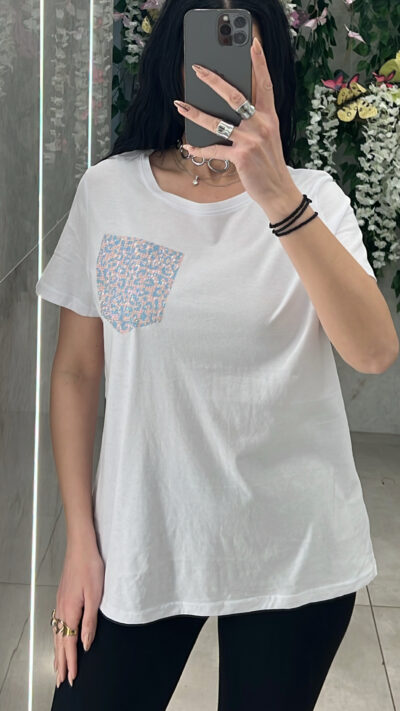 Μπλούζα Κοντομάνικι 500976/ Λεοπάρ