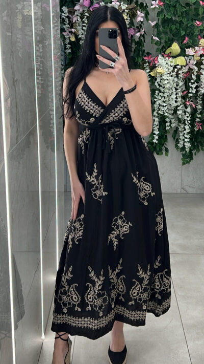 Φορεμα Boho KK037 / Μαυρο