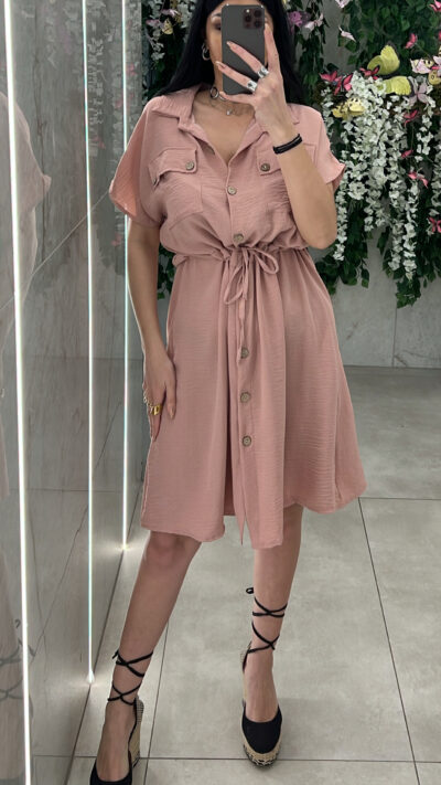 Φόρεμα Casual 12678/ Ρόζ
